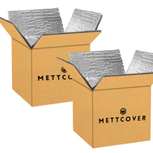 Ship temperature sensitive items with confidence with Mettcover Insulated Box Liners and Covers