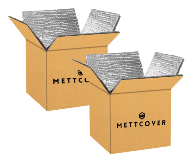 Ship temperature sensitive items with confidence with Mettcover Insulated Box Liners and Covers