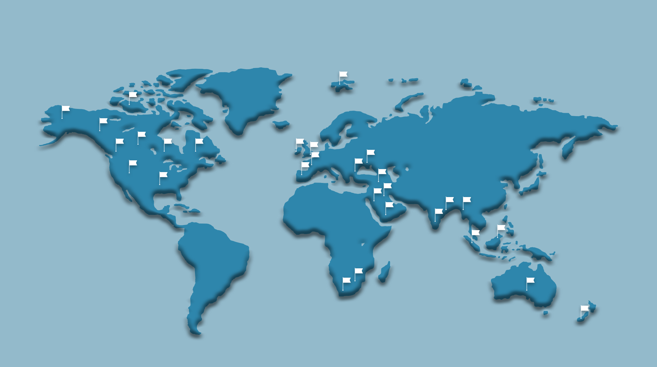 Mettcover Global Map - Supplies Cold Chain Packaging Products Worldwide