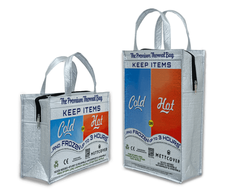Mettcover Premium Hot & Cold Bags, Buy Hot Cold Insulated Bags