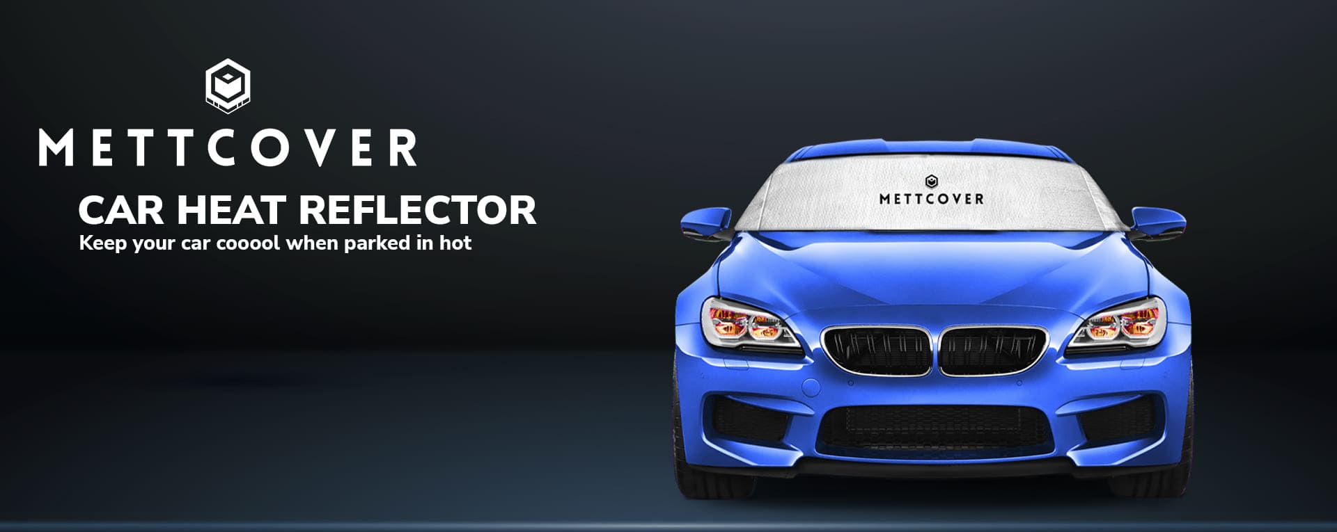 Car Sun Heat Reflector Banner