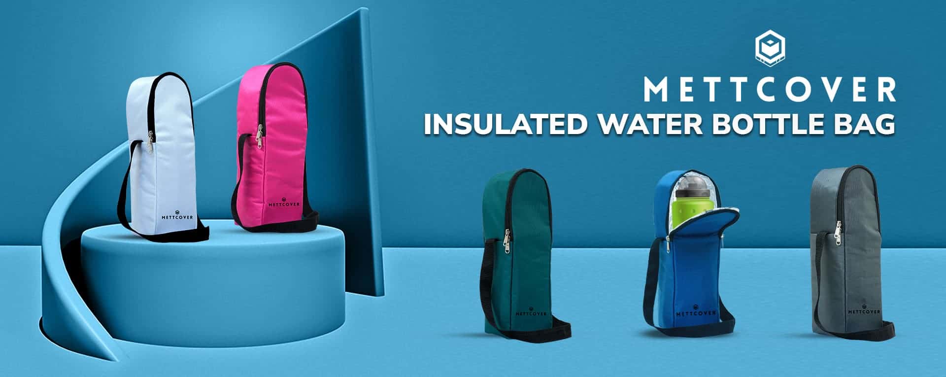 Mettcover Insulated Water Bottle Bag