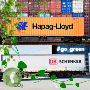 Sustainable partnership between Hapag-Lloyd and DB Schenker.