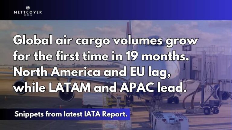Global Air cargo Volume report